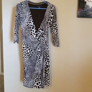 Laundry by Shelli Segal Leopard Dress
